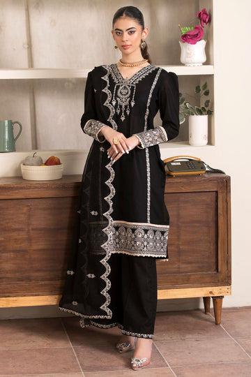 Embroidered Cotton Lawn Suite - 2750