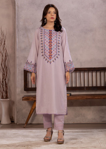 Embroidered Lawn 2pc Suit-7047